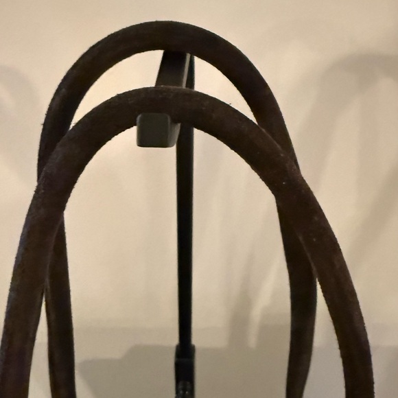 Michael MICHAEL Kors Hamilton Moderne Small Fringed Suede Satchel - Picture 6 of 10